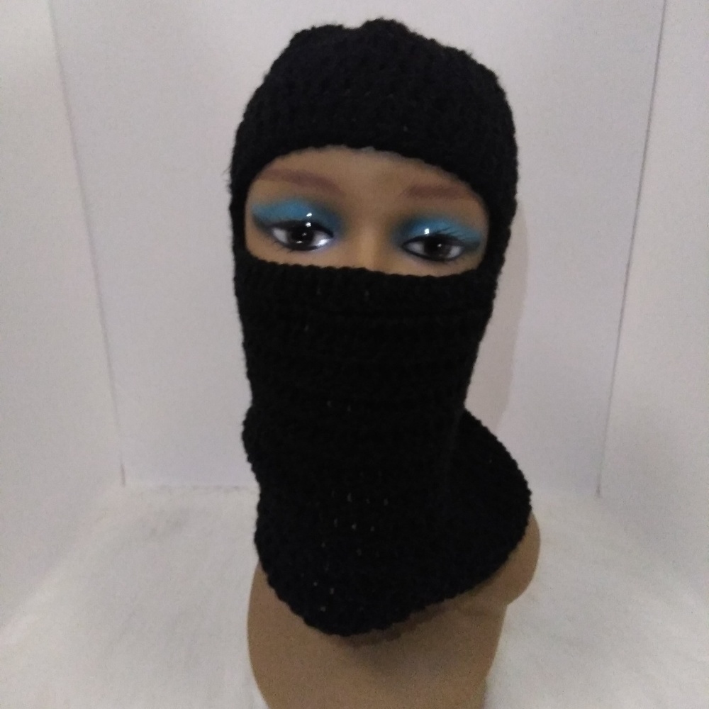 Crochet ski mask